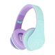 PowerLocus Wireless Headphones for kids PowerLocus P2 (blue-purple) 069307  pwl-p2kids-tealpurpl έως και 12 άτοκες δόσεις 5060726254939