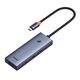 Baseus Hub Type-C to 4 x USB 3.0, Type-C - Baseus UltraJoy Series (B00052801811-01) - Space Grey 6932172636647 έως 12 άτοκες Δόσεις