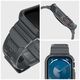 Spigen Husa pentru Apple Watch 4 / 5 / 6 / SE / SE 2 / 7 / 8 / 9 (44mm/45mm) + Curea - Spigen Rugged Armor Pro - Dark Grey 8809971222662 έως 12 άτοκες Δόσεις