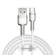 Baseus USB to Type-C Data Cable 66W, 2m - Baseus Cafes (CAKF000202) - White 6953156209787 έως 12 άτοκες Δόσεις