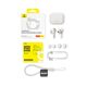 Baseus Wireless Headsets, Bluetooth 5.3, ENC - Baseus Bowie E17 (A000722220022223-Z1) - White 6932172658052 έως 12 άτοκες Δόσεις