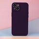 Silicon case for iPhone 16 Plus 6,7&quot; plum 5907457797512