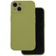 Silicon case for Samsung Galaxy S23 olive 5907457797789