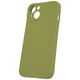 Silicon case for iPhone 12 / 12 Pro 6,1&quot; olive 5907457797697