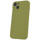 Silicon case for Samsung Galaxy S23 olive 5907457797789