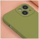 Silicon case for Samsung Galaxy S24 olive 5907457797796