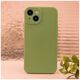 Silicon case for iPhone 15 6,1&quot; olive 5907457797710