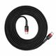 Baseus Baseus - Data Cable Cafule (CATKLF-G91) - Type-C to Type-C, PD2.0 60W Flash Charging, 20V, 3A, 1m - Red / Black 6953156285217 έως 12 άτοκες Δόσεις