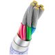 Baseus Baseus - Data Cable Crystal Shine (CAJY000405) - USB to Type-C, 100W, 1.2m - Purple 6932172602826 έως 12 άτοκες Δόσεις