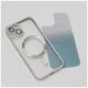 Glitter Chrome Mag case for iPhone 15 6,1&quot; silver gradient 5900495533739