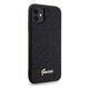 Original Case IPHONE 11 / XR Guess Hardcase Disco Metal Script (GUHCN61PMSDGSK) black 3666339173333