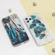 Gold Glam case for Xiaomi Mi 11 Lite 4G / 11 Lite 5G feathers 5900495932891