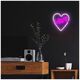 Neon LED Light LOVE HEART purple white NNE02 Neolia 5900495064080