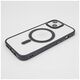 Satin Clear Mag case for iPhone 14 6,1&quot; black 5907457713932