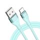 BWOO Minimalist Silicone 3A Cable X280C USB-A to USB-C green 6933654810845