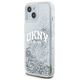 DKNY case for iPhone 15 6,1&quot; DKHCP15SLBNAET white HC liquid glitters w arch logo 3666339270896