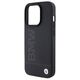 BMW case for iPhone 15 Pro 6,1&quot; BMHCP15LSLLBK black HC Leather Hot Stamp 3666339170837