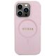 Guess case for iPhone 15 Pro Max 6,7&quot; GUHMP15XPSAHMCP pink PU Saffiano Magsafe 3666339156213