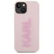 Karl Lagerfeld case for iPhone 15 6,1&quot; KLHCP15S3DMBKCP pink HC 3D Logo Glitter 3666339166472