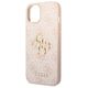 Guess case for iPhone 15 6,1&quot; GUHCP15S4GMGPI pink HC PU Leather 4G Metal Logo 3666339171582