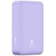 Baseus External Type-C Battery, Wireless Charging, 20W, 20000mAh + Type-C Cable, 30cm - Baseus Mini (PPCX150005) - Purple 6932172628819 έως 12 άτοκες Δόσεις