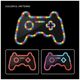 Neon LED RGB GAMEPAD FLRNE04 + RC Forever Light 5907457743212