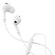 Devia wired earphones Kintone A2 jack 3,5mm white 6942297108738