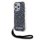 Original Case IPHONE 15 PRO MAX Karl Lagerfeld Hardcase IML Zebra Pattern & Cord (KLHCP15XHZBPKCCU) purple 3666339287436