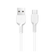 3.1A 1m USB - USB-C cable Hoco X20 white 6957531068853