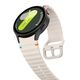 Strap for SAMSUNG GALAXY WATCH 4 / 5 / 5 PRO / 6 / 7 / FE Tech-Protect Silicone Sport Starlight creamy 5906302313426