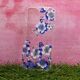 Case SAMSUNG GALAXY A14 4G / 5G IMD Print Case Floral transparent 5904161148944