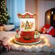 Christmas Snow Globe Lantern CAROUSEL FLX-4 Forever Light 5907457776968