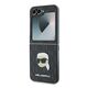 Karl Lagerfeld case for Samsung Galaxy Z Flip6 KF002199 black Saffiano Monogram 3666339322441