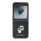 Karl Lagerfeld case for Samsung Galaxy Z Flip6 KF002200 black Saffiano Metal Pin 3666339322502