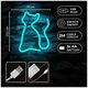 Neon LED Light CAT turquoise NNE24 Neolia 5907457773479