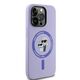 Original Case IPHONE 14 PRO Karl Lagerfeld HC Silicone KC Heads Ring MagSafe (KLHMP14LSCMKCRHU) purple 3666339254308