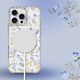 Case IPHONE 16 PRO Tech-Protect MagMood MagSafe Spring Flowers transparent 5906302311521