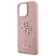 Original Case IPHONE 16 PRO Guess Hardcase Fixed Glitter Big 4G (GUHCP16LHG4SGP) pink 3666339328542