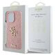 Original Case IPHONE 16 PRO Guess Hardcase Fixed Glitter Big 4G (GUHCP16LHG4SGP) pink 3666339328542