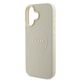 Original Case IPHONE 16 Guess Hardcase Grained Ring MagSafe (GUHMP16SPGHSMME) beige 3666339304256