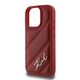 Original Case IPHONE 16 PRO MAX Karl Lagerfeld Hardcase Quilted Signature (KLHCP16XPQDSMGR) red 3666339317799