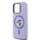 Original Case IPHONE 14 PRO MAX Karl Lagerfeld Hardcase Silicone KC Heads Ring MagSafe (KLHMP14XSCMKCRHU) purple 3666339254315