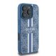 Original Case IPHONE 16 PRO Guess Hardcase 4G Printed Stripes MagSafe (GUHMP16LP4RPSB) blue 3666339345426