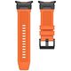 Techsuit Strap for Samsung Galaxy Watch Ultra 47mm - Techsuit Watchband (W068) - Orange / Black 5949419247529 έως 12 άτοκες Δόσεις