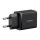 Baseus USB Charger, Type-C, Fast Charge 30W - Baseus (P10111404113-00) - Cluster Black 6932172651183 έως 12 άτοκες Δόσεις