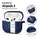 Case APPLE AIRPODS 3 Tech-Protect Silicone navy blue 5906302375103