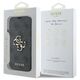 Original Case IPHONE 16 PRO Guess Book 4G Metal Logo (GUBKP16L4GMGGR) black 3666339346140