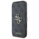 Original Case IPHONE 16 PLUS Guess Book 4G Metal Logo (GUBKP16M4GMGGR) black 3666339346133