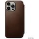 Nomad Modern Leather Folio case for iPhone 15 Pro Max 6,7&quot; brown 8565000163374