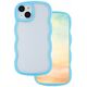 Wave case for iPhone 15 6,1&quot; blue 5907457779181